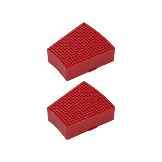 GRANBOARD132 SEGMENT SINGLE SQUARE 2PCS Red