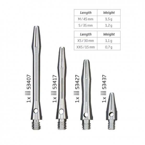 BULL'S Simplex Aluminium Shaft Vater53407
