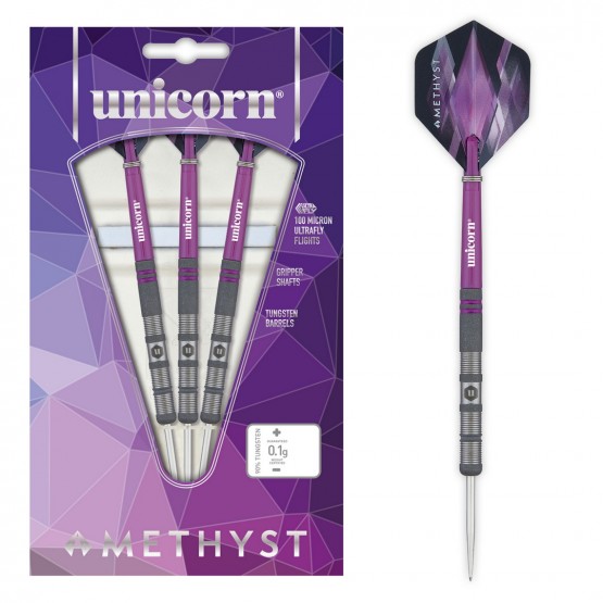 Unicorn Amethyst 1 Steel Darts