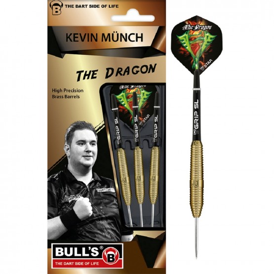 BULL'S Kevin Münch Team Player Brass Steel Dart