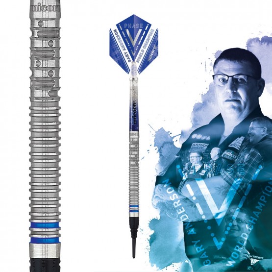 Unicorn Phase 5 World Champion Gary Anderson Soft Dart Presentation Box