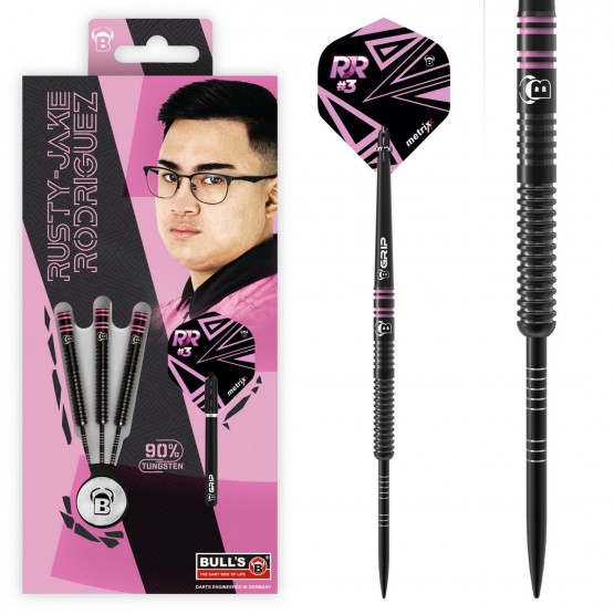 BULL'S Rusty-Jake Rodriguez Steel Dart 14701
