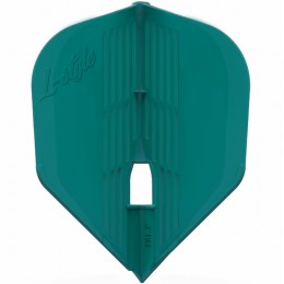 L3kPro Kami Shape Deep Green Flight with Champagne Ring hole