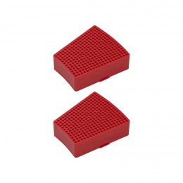 GRANBOARD132 SEGMENT SINGLE SQUARE 2PCS Red