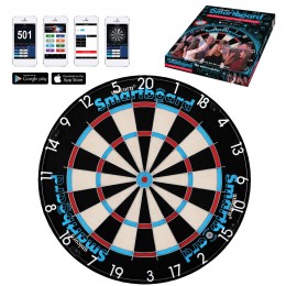 Unicorn Smartboard Bristle, Bluetooth Dartboard, App kompatible Dartscheibe