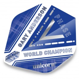 Unicorn Ultra Fly 75 Gary Anderson World Champion Phase 5 Flights 69447