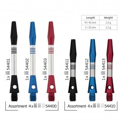 BULL'S Cetra Aluminium Shaft