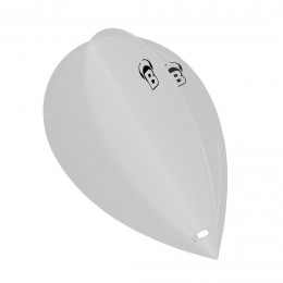 BULL'S DragonFlight | Set of 3 Flights | White 50089