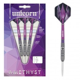 Unicorn Amethyst 3 Steel Darts
