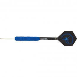 Unicorn Core Plus Rubberised Blue Steel Darts