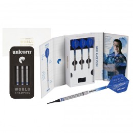 Unicorn Phase 3 World Champion Gary Anderson Soft Darts Presentation Box