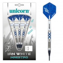 Unicorn Maestro Ian Diamond White Soft Darts