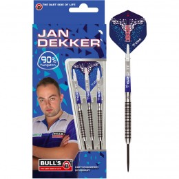 BULL'S Jan Dekker Original, Steeldart, 90% Tungsten, 22g